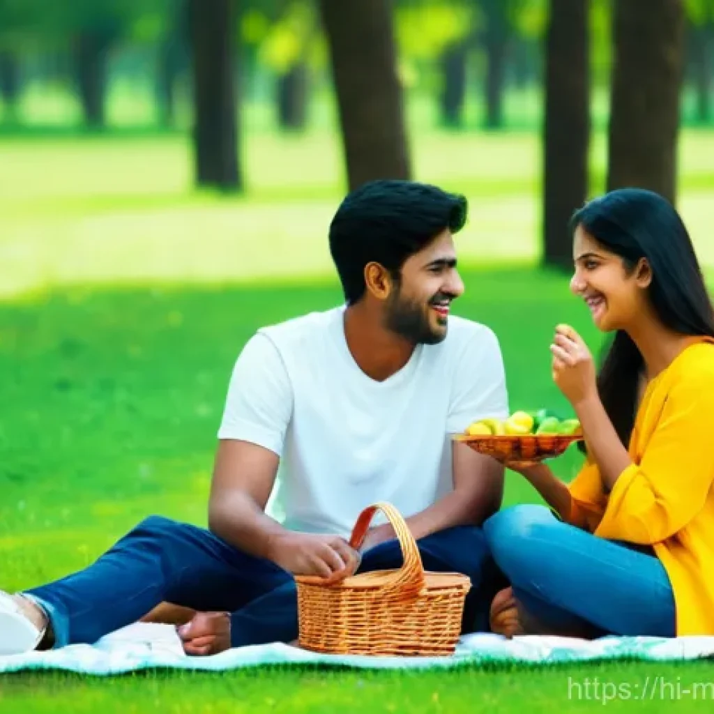 미니멀라이프 결혼 생활 - **Prompt:** A young, happy Indian couple, dressed in comfortable, casual everyday clothes, enjoying ...