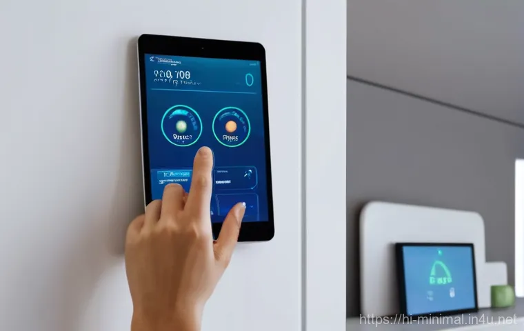 미니멀라이프 스마트 홈 기기 활용 - **Prompt 2: Effortless Smart Morning Routine**
    "A bright, early morning scene in a modern bedroo...