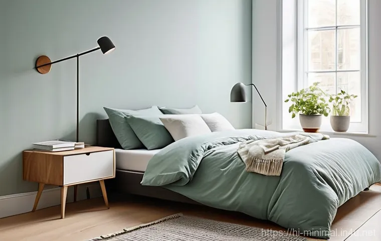 미니멀라이프 미니멀한 아파트 인테리어 - **Minimalist Living Room bathed in Natural Light:**
    "A pristine, minimalist apartment living roo...